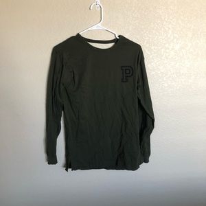 PINK Open Back Long Sleeve XS